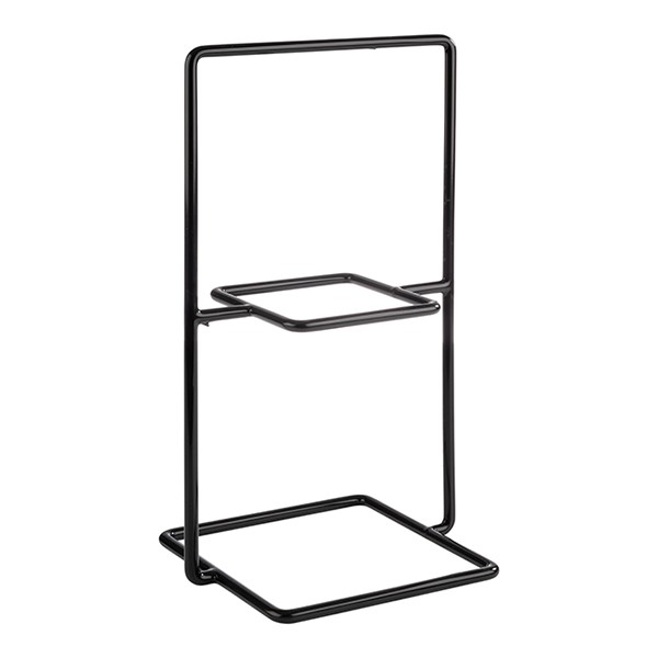 Этажерка 2 яруса, сталь, поливинилхлорид, 23✕19✕40,5 см, черный