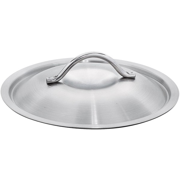 Крышка универсальная, нержавеющая сталь, 30 см, матовый