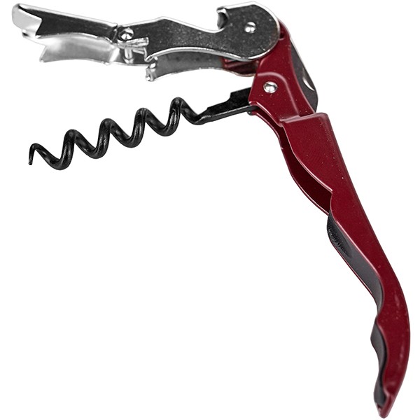 Нарзанник двухступенч., сталь,пластик, L=115,B=20мм, бордо,металлич.