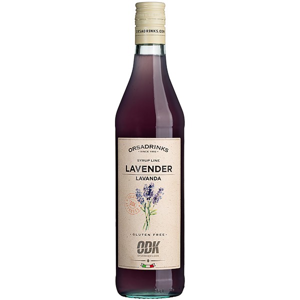 Сироп «Лаванда» ODK, стекло, 0,75 л