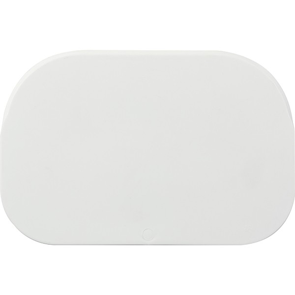 Шпатель твердый, пластик, 145✕95 мм, белый