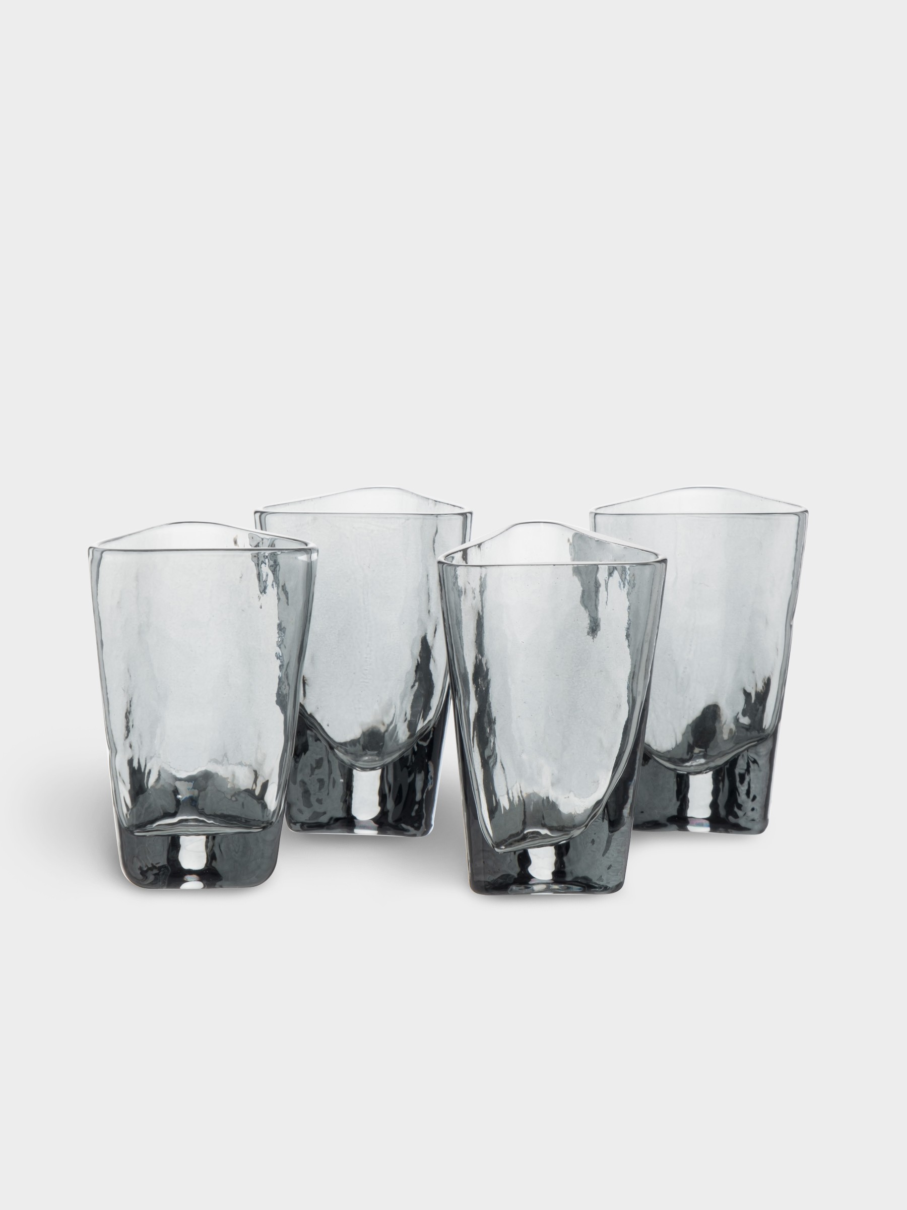 Стопка для водки, 40 мл, 4 шт, стекло, серая, Nocturne Стопка для водки, 40 мл, 4 шт, стекло, серая, Nocturne