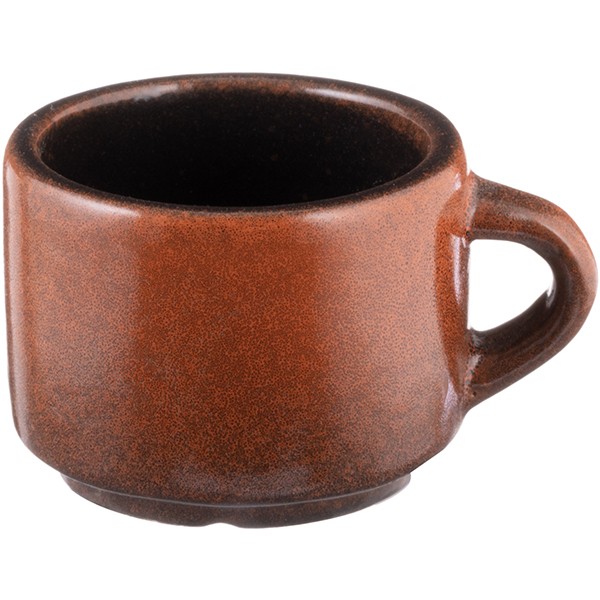 Чашка чайная «Млечный путь красный», фарфор, 200 мл, красный, черный