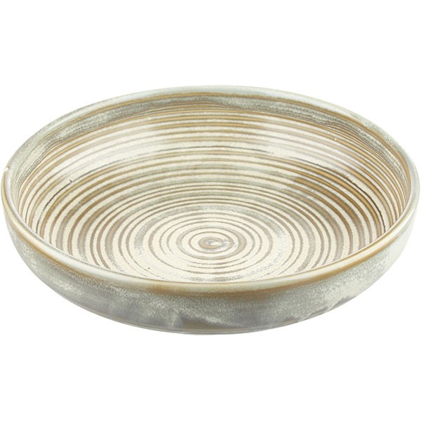 Тарелка глубокая «Агава», фарфор, 0,6 л, матовый, зелёный