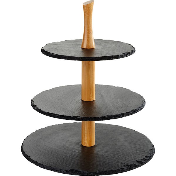 Этажерка 3-х ярусная D=30/25/20 H=34см