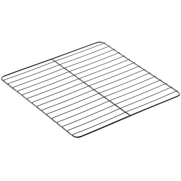Решетка, сталь нерж., L=35.4,B=32.5см, металлич.