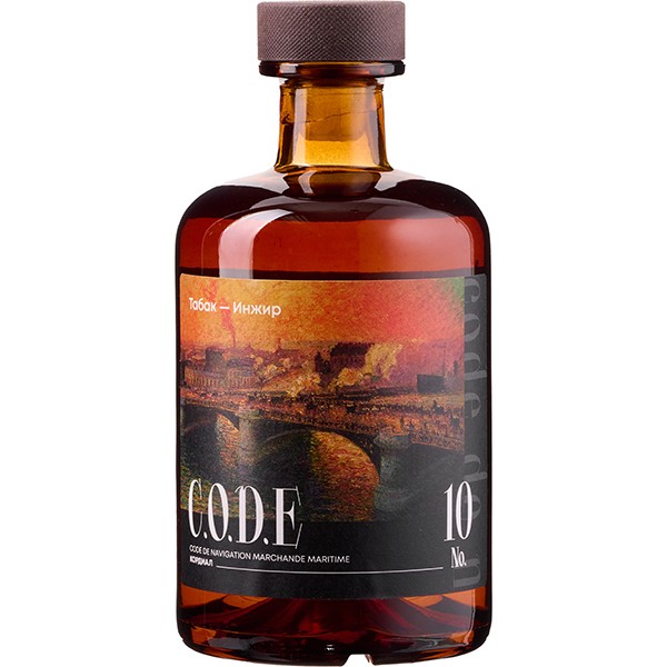 Кордиал «Табак / Инжир» C. O.D. E, стекло, 0,5 л