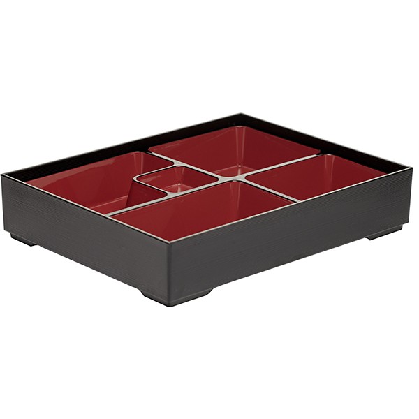 Бокс для бенто 26*20.5*5см, пластик