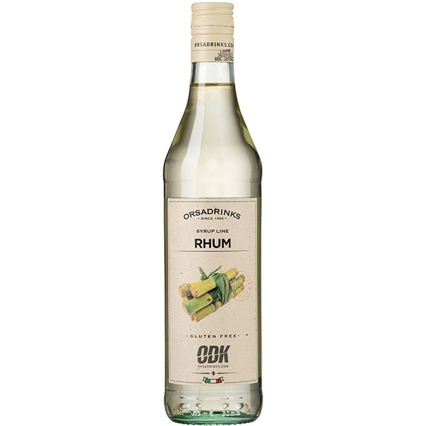 Сироп «Карибский» ODK, стекло, 0,75 л, белый