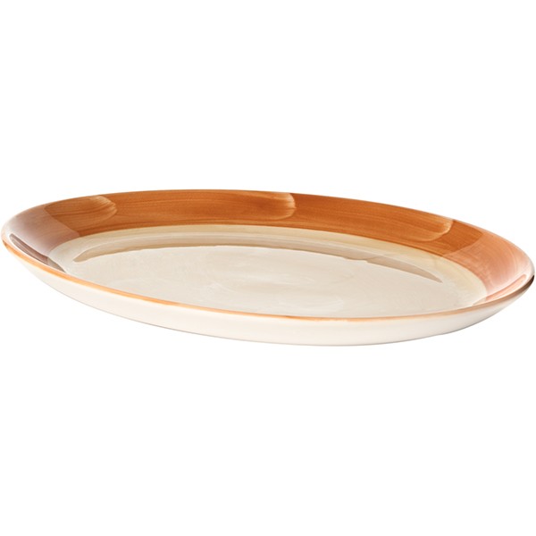 Блюдо овал «Паприка» 30.5см фарфор