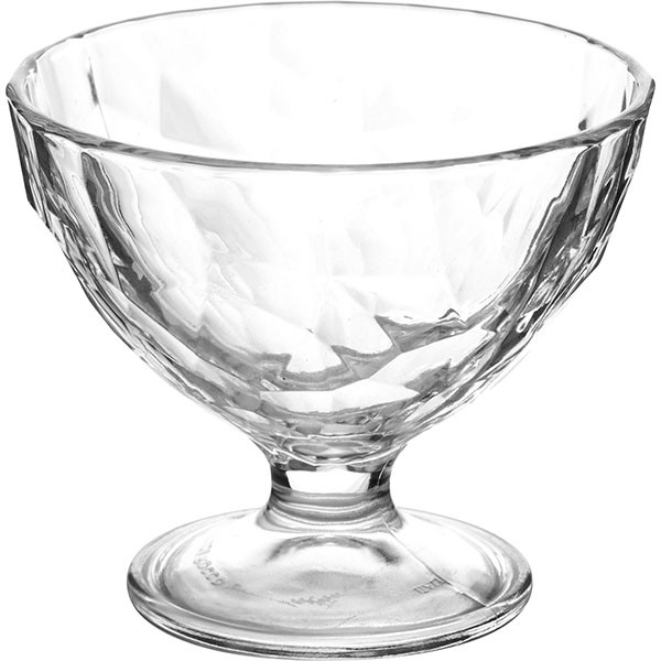 Креманка «Даймонд», стекло, 220мл, D=102,H=86мм, прозр.
