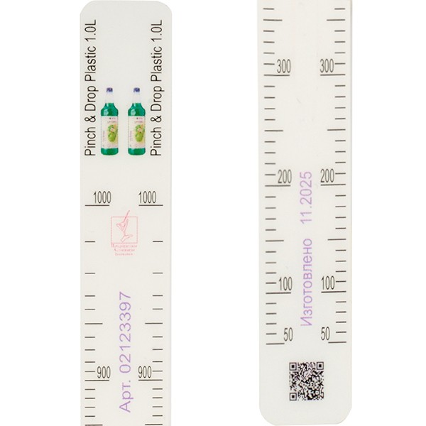 Линейка барная «Пинч энд Дроп Пластик», 1 л