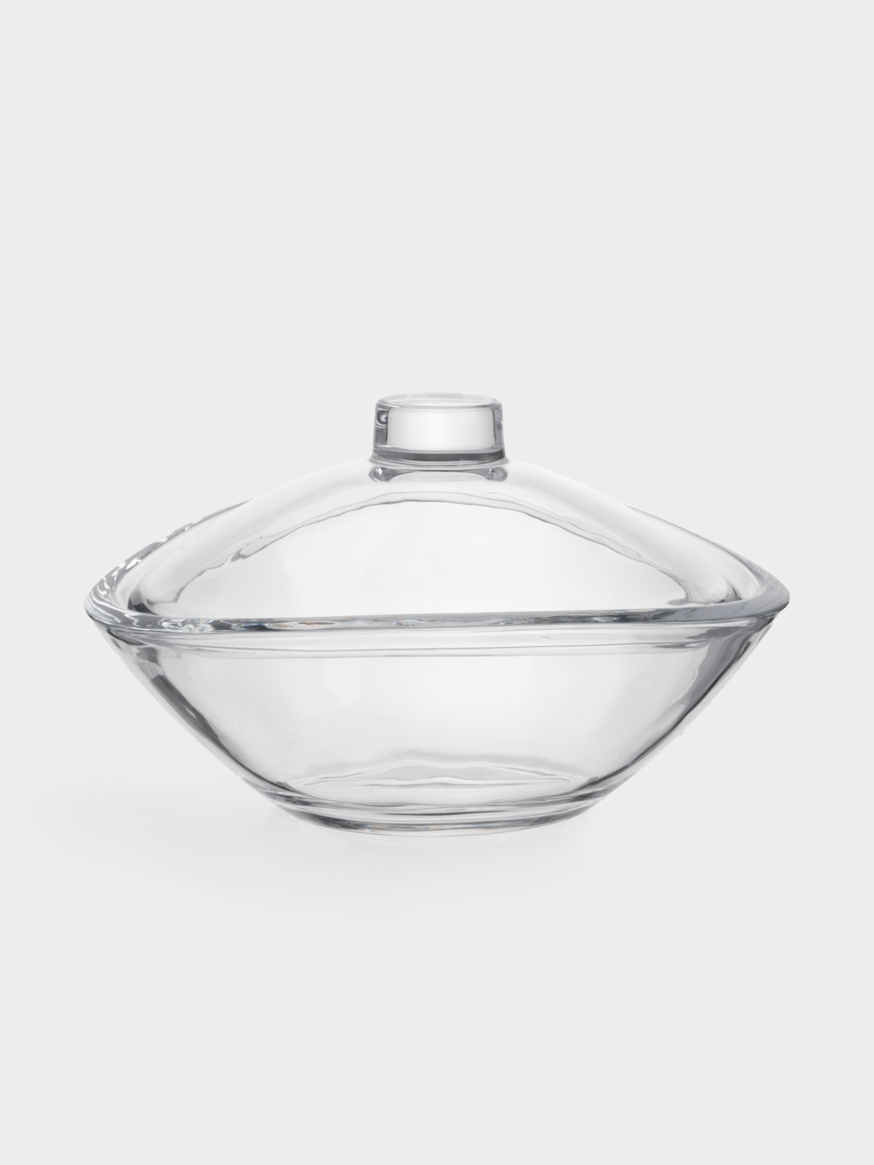 Салатник, 21✕13 см, 840 мл, с крышкой, стекло, Song Салатник, 21✕13 см, 840 мл, с крышкой, стекло, Song