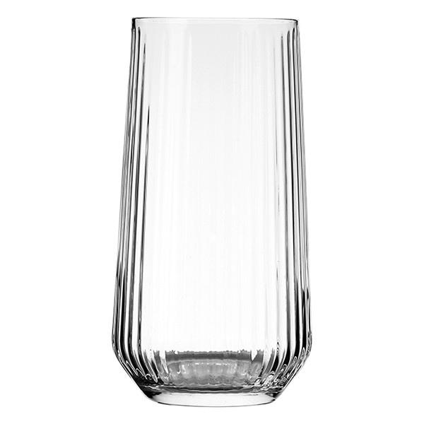 Хайбол (стакан) «Аллегра Оптик», стекло, 470 мл, прозрачный