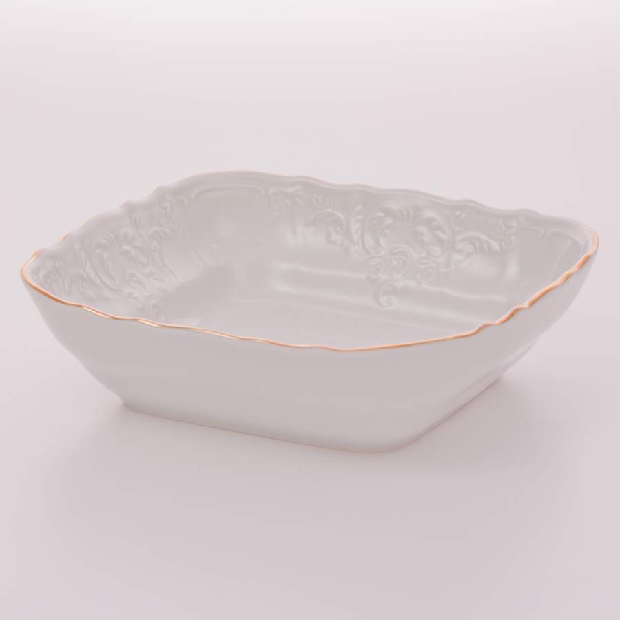 Салатник квадратный J 16 см «Бернадот белый 311011»