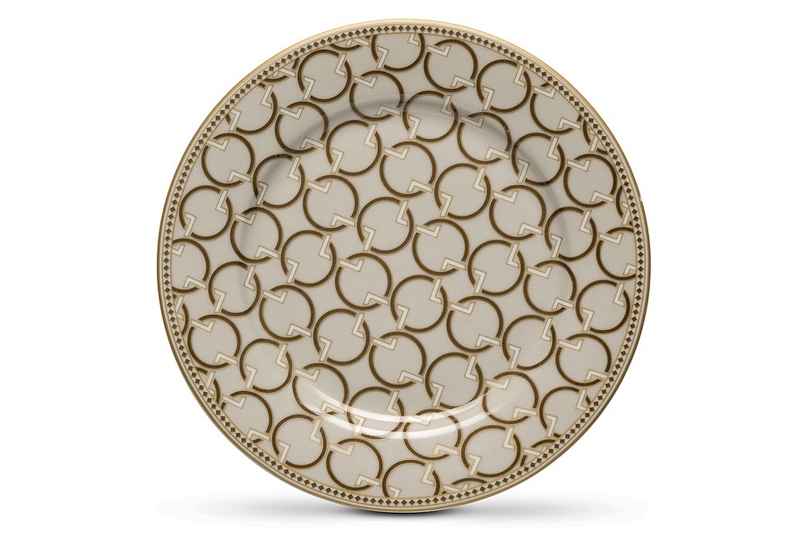 Тарелка закусочная Deco, 19,5 см, бежевая