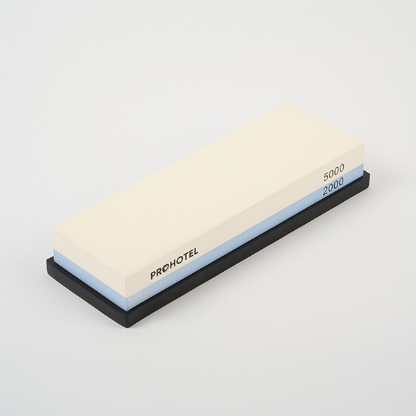 Камень точильный абразивность 2000/5000, белый, голубой