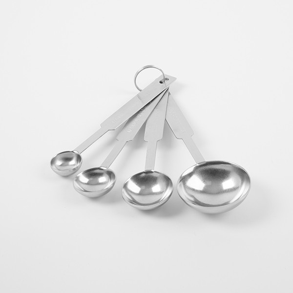 Ложка мерная (набор), 4 шт, нержавеющая сталь