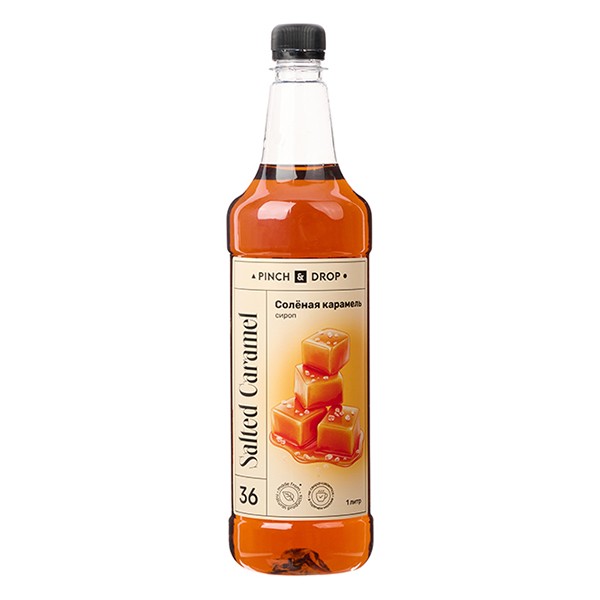 Сироп «Соленая Карамель» Pinch&Drop, пластик, 1 л