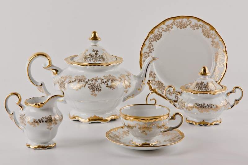 Сервиз чайный на 6 перс. 21 пред. подарочный «Кастэл»