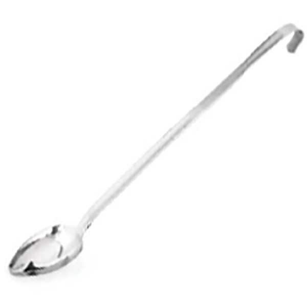 Ложка с перфорацией, нержавеющая сталь, 38 см
