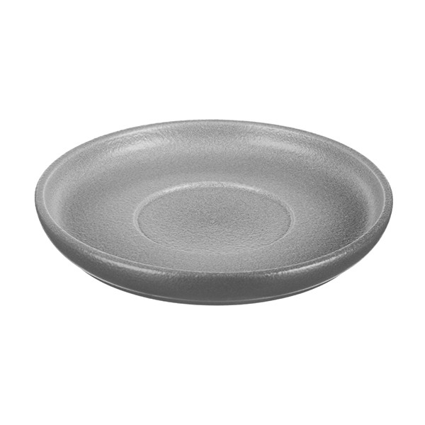 Блюдце «Сейко» под чашку 220 мл, фарфор, серый