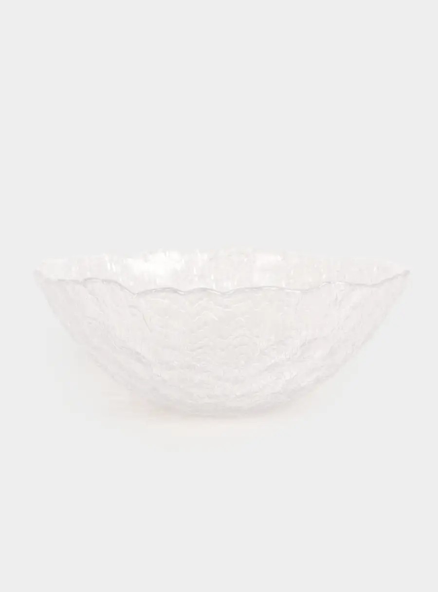 Салатник, 25✕10 см, 1,8 л, стекло, Ripples