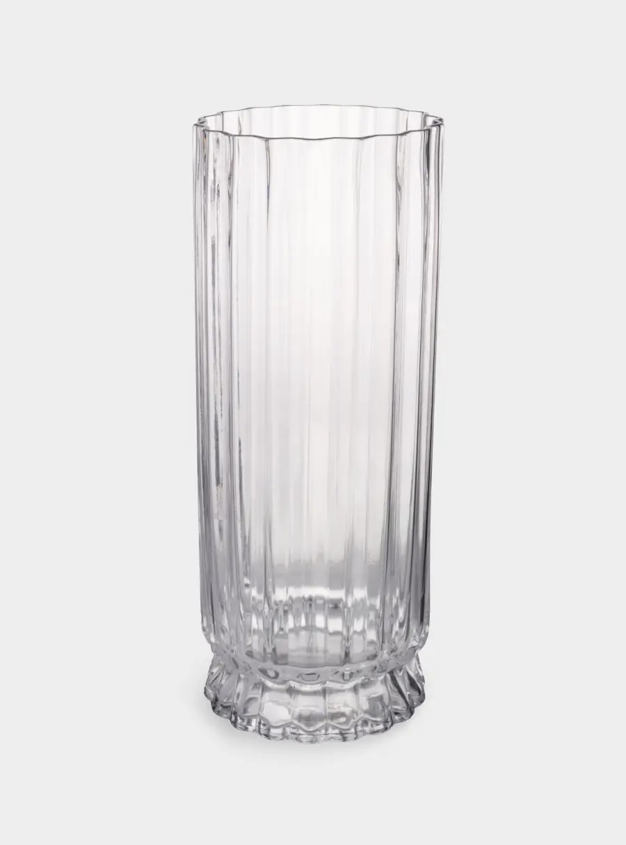 Ваза для цветов, 30 см, стекло, Lyric