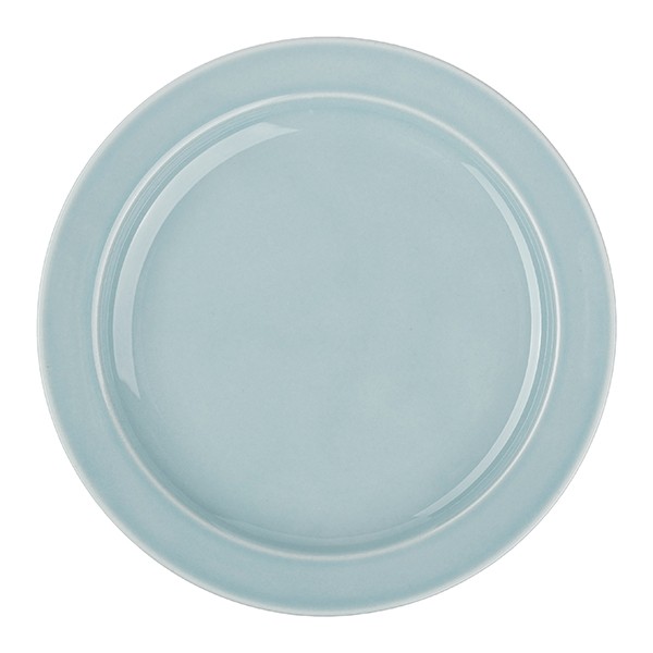 Тарелка «Акварель» Принц мелкая, фарфор, 175 мм, голубой