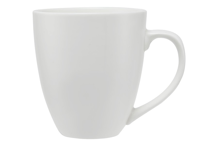 Кружка, 480 мл, фарфор P, белая, White Basics