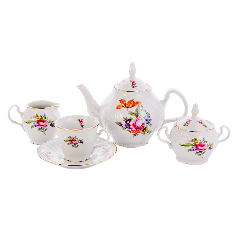 Сервиз чайный 240мл на 6перс.15пред."Полевой цветок 5309011" Bernadotte