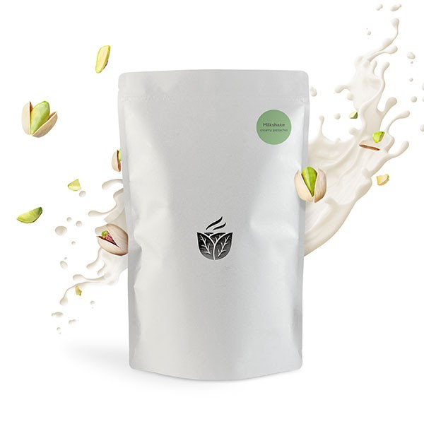 Смесь сухая для приготовления напитков «Сливочная фисташка» для молочных коктейлей 500 г, картон, пласт