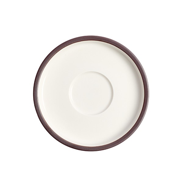 Блюдце «Блисс», фарфор, 138 мм, белый