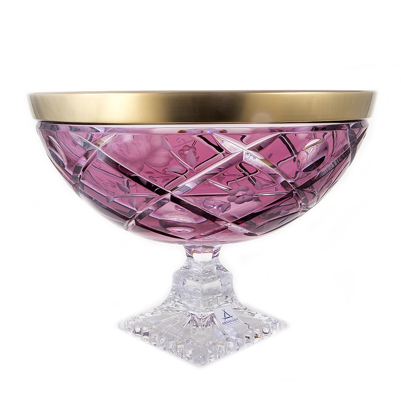 Ваза для фруктов 26 см. «Арнштадт Роза»