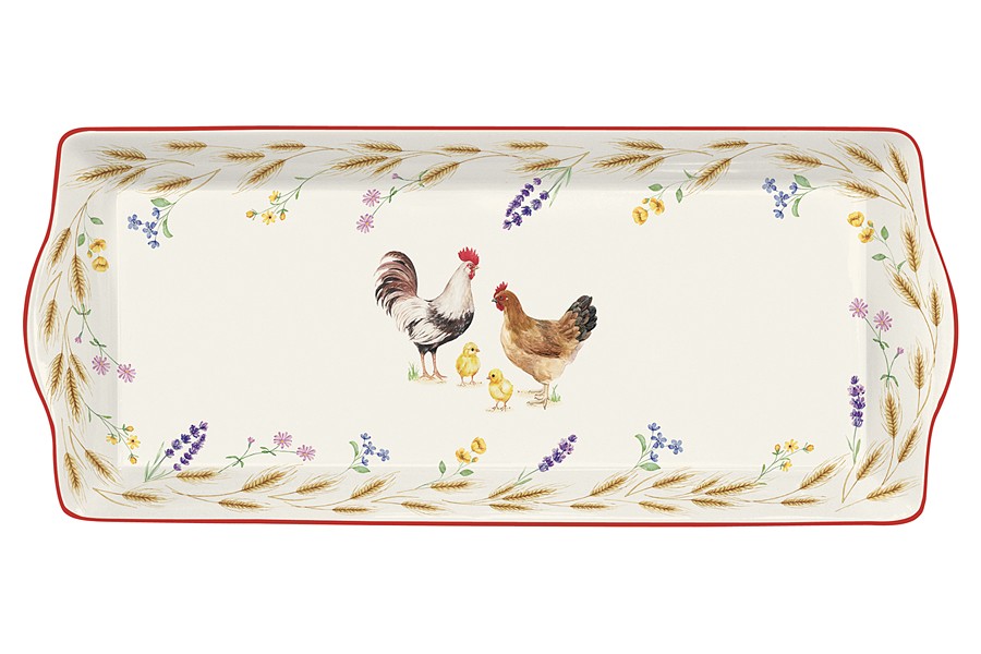 Блюдо прямоугольное Country Life, 35х15 см