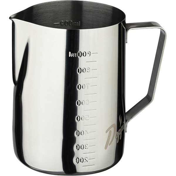 Питчер с рисками, нержавеющая сталь, 1 л