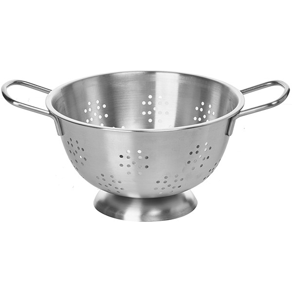 Дуршлаг; сталь нерж.; D=23,H=14.5,L=31см; металлич.