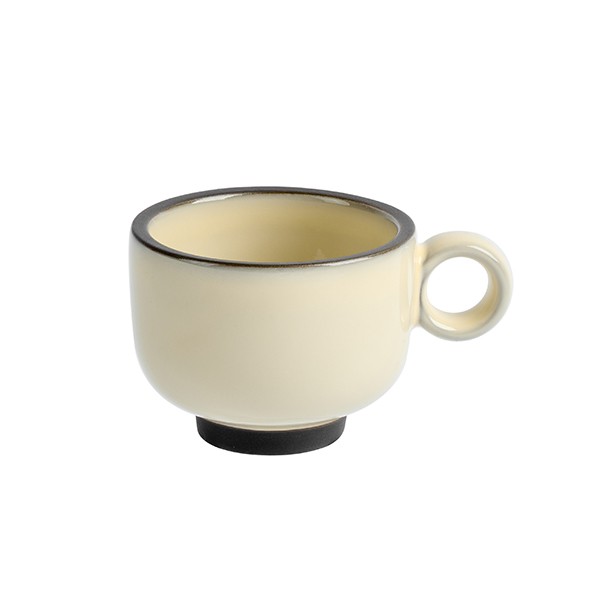 Чашка чайная «Блисс», фарфор, 85 мм, бежевый