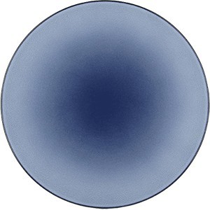 Тарелка мелкая «Экинокс» D=31, L=3.5см; синий