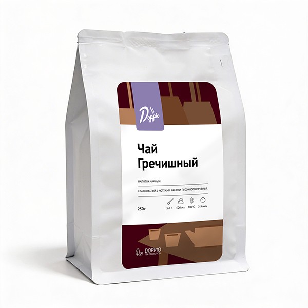 Чай «Гречишный» травяной с темной обжаркой 250 г