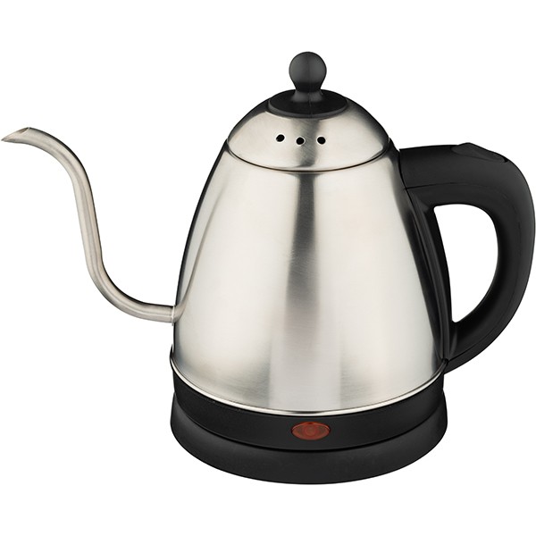 Чайник для приготовления кофе электрический, нержавеющая сталь, пластик, 0,7 л, 1,36 Квт
