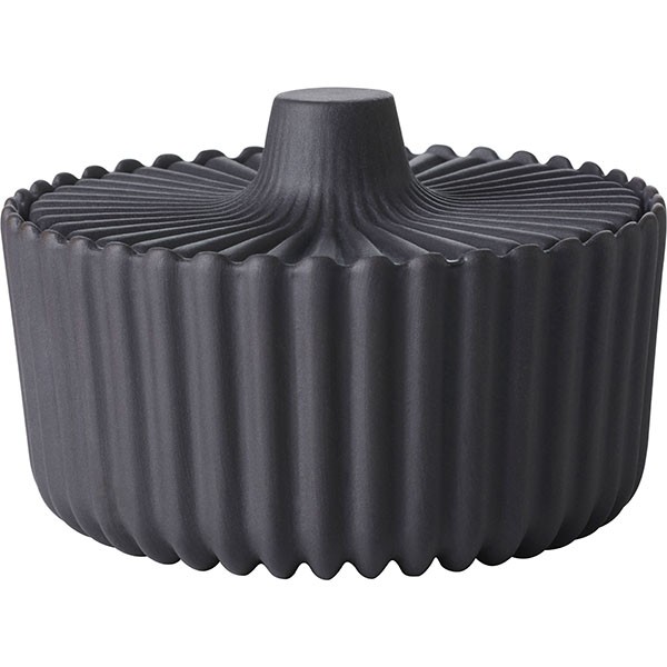 Сахарница «Пекое», керамика, 90 мм, черный