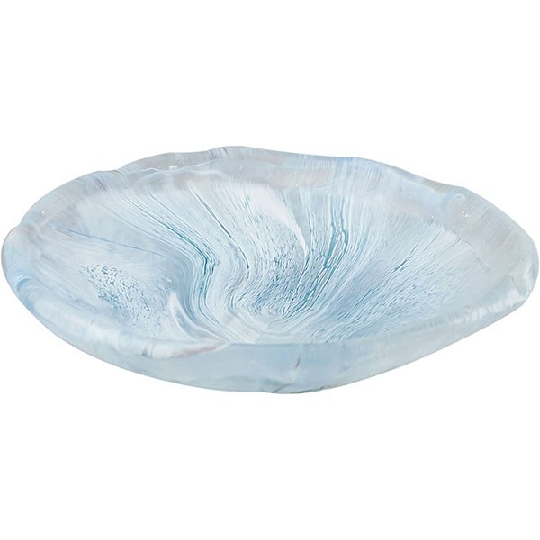 Салатник «Аквамарин», стекло, 125 мл, голубой