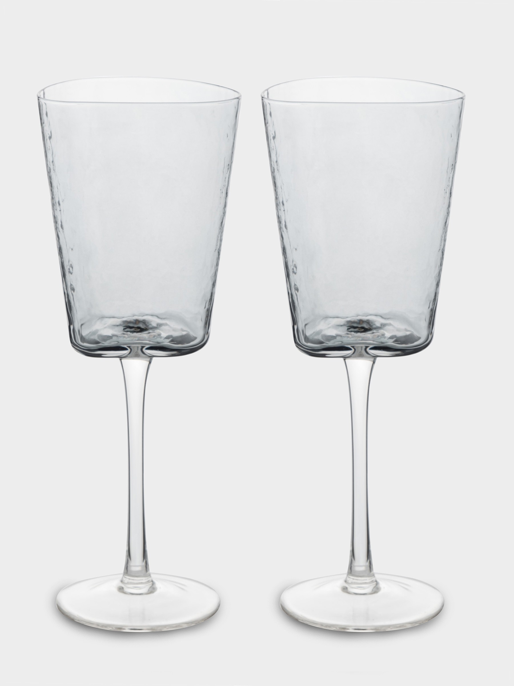 Бокал для вина, 300 мл, 2 шт, стекло, серый, Nocturne