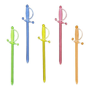 Шпажки для канапе пластик. 7см 500шт.