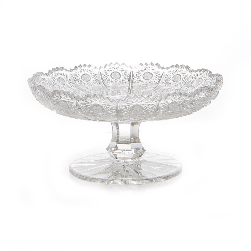 Блюдо на ножке 14 см. «Хрусталь 66004»