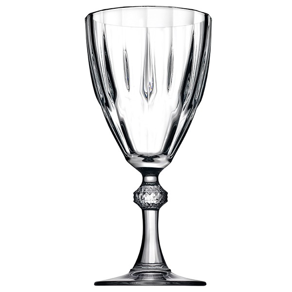 Бокал для вина «Даймонд», стекло, 300 мл, прозрачный