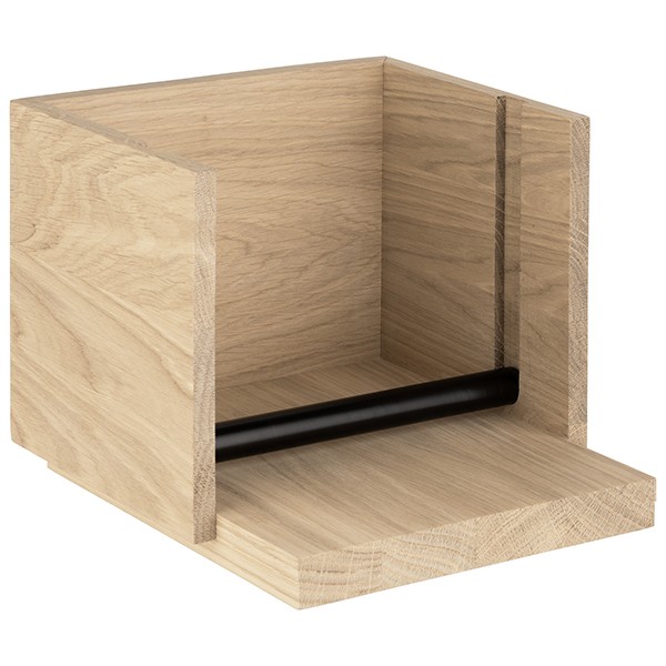 Салфетница «Вало» (на 100 салфеток), дуб, 19✕19✕16 см, светлое дерево