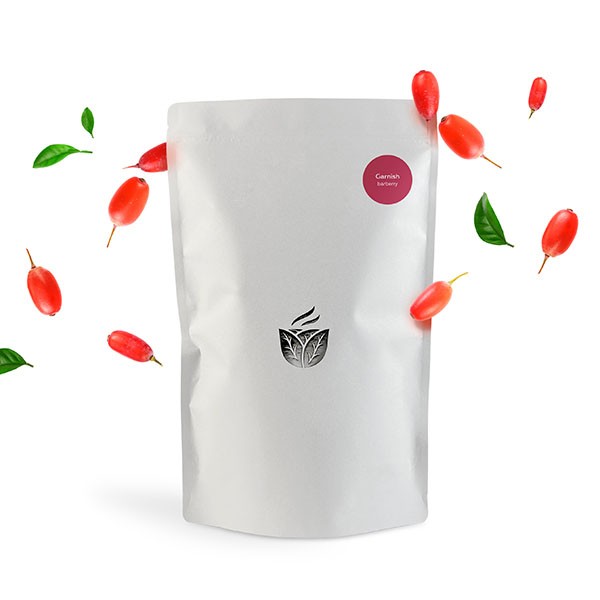 Смесь сухая для украшения напитков «Барбарис» сахарная пудра, картон, пластик