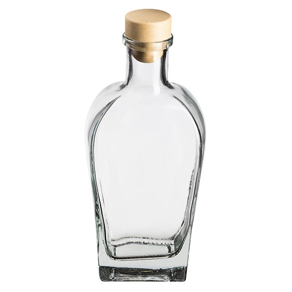 Штоф «Богем» с пробкой, стекло, 0,5 л, прозрачный